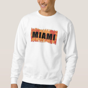 Sudadera Idea de regalo divertida en Miami USA City Citysca