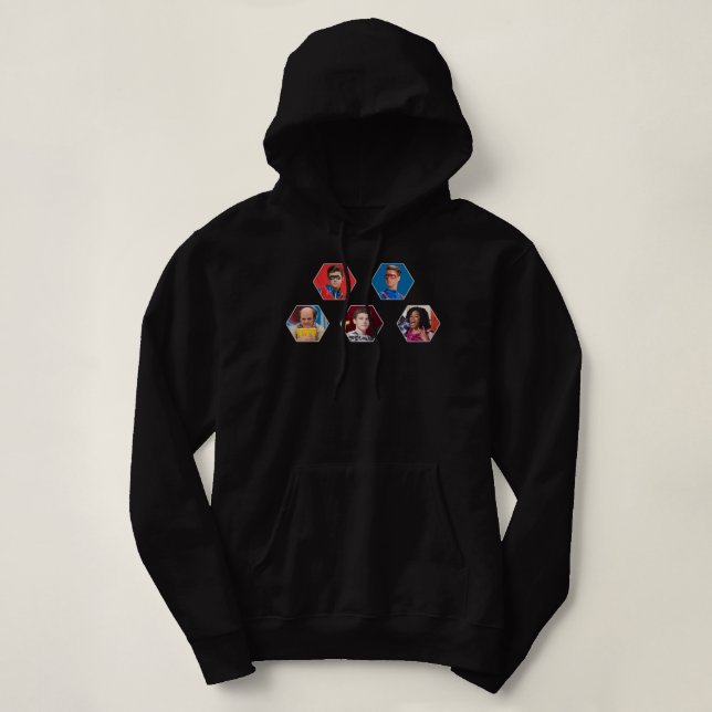 Sudadera Idea de regalo Henry Danger Hexagon Familia Fam Cu (Diseño del anverso)