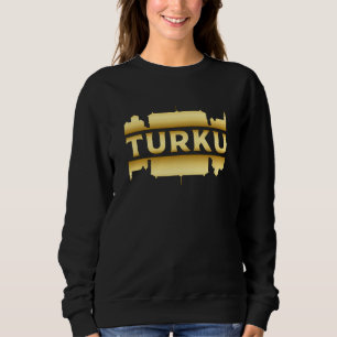 Sudadera Idea de regalo para el paisaje urbano de Turku Fin