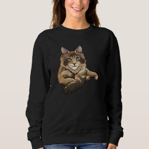 Sudadera Idea de regalo para gato Maine Coon