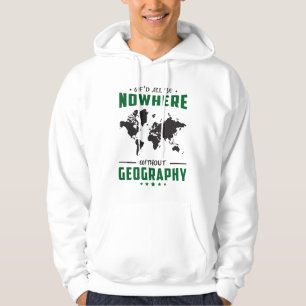 Sudadera Idea de regalo para profesores de geografía divert