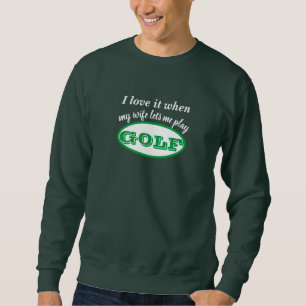 Sudadera Idea de Regalo para Vacaciones de Golf, Amante del