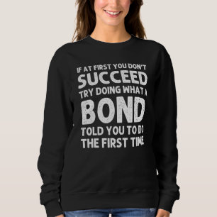 Sudadera Idea de Reunión de Cumpleaños de Bond Surname Fami