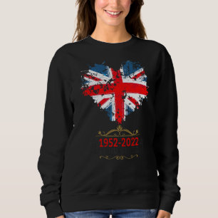 Sudadera Idea De Union Jack Para Las Mujeres Por El Jubileo
