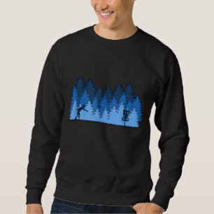 Sudadera Idea divertida de regalo de golf en disco de árbol