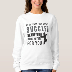 Sudadera Idea divertida de regalo de paracaidismo ascension