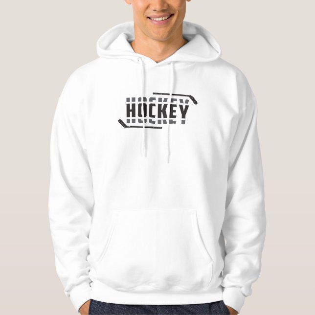 Sudadera Idea divertida de regalo para el jugador de hockey (Anverso)