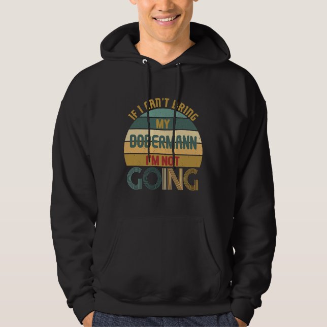 Sudadera Idea divertida para dueños de perros Dobermanns qu (Anverso)