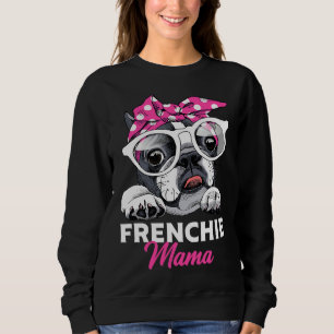 Sudadera Idea francesa de Mamá de Bulldog Chica Frenchie