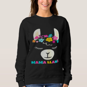 Sudadera Idea para mujeres mamá llama amantes de las alpaca