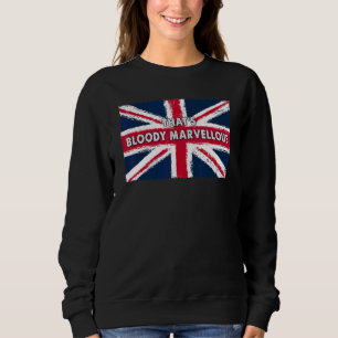 Sudadera Ideas británicas para mujeres y anglófilos con Rei