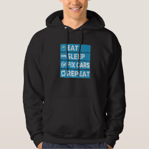 Sudadera Ideas mecánicas automáticas Comer Coches De Fijaci