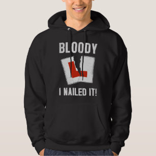 Sudadera Ideas para hombres que aprobaron el examen de cond