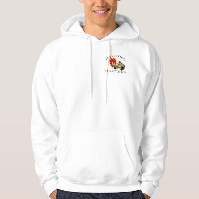 Sudadera Identificación Stryker del veterinario de Iraq (Anverso)