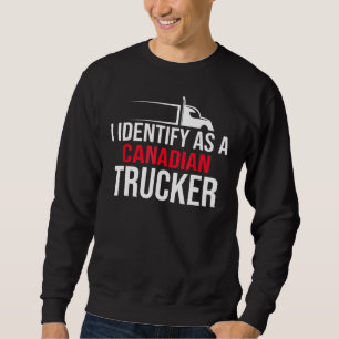 Sudadera Identifico Como Camionero Canadiense 2022 2