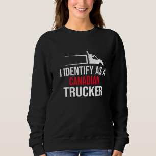 Sudadera Identifico Como Camionero Canadiense 2022 3