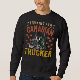 Sudadera Identifico Como Camionero Canadiense 2022 3