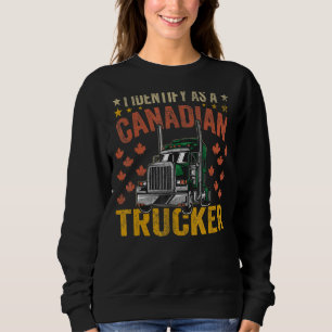 Sudadera Identifico Como Camionero Canadiense 2022 3