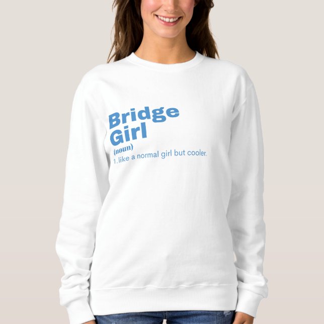 Sudadera idge Girl - Bridge (Anverso)