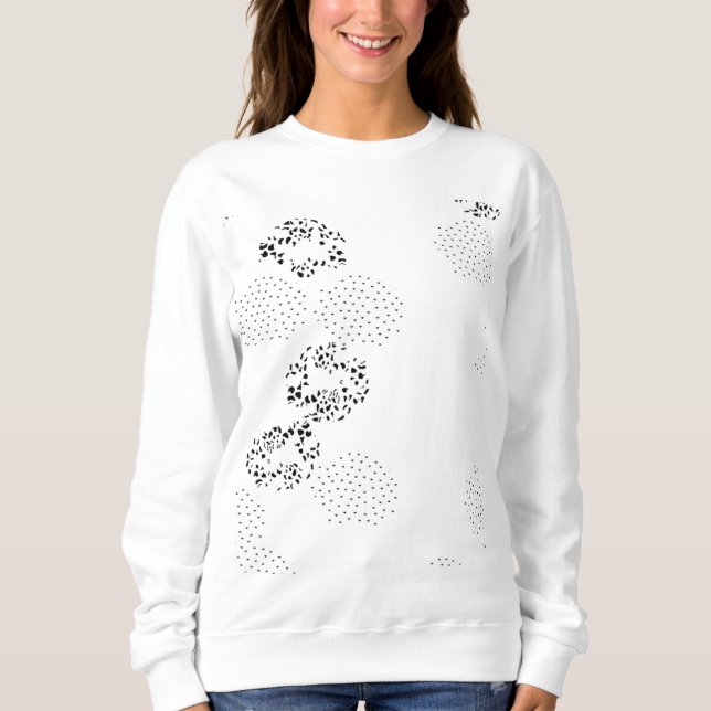 Sudadera Idioma, deriva de nieve (Anverso)