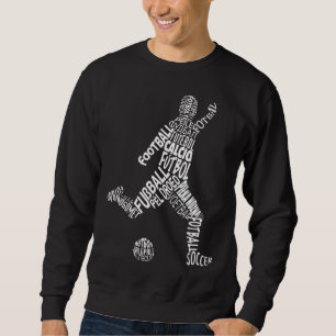 Sudadera Idiomas del fútbol (blanco)