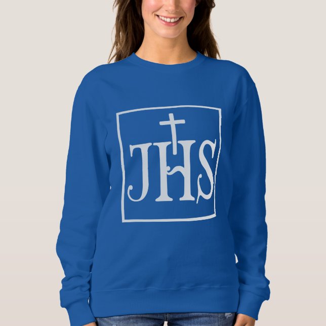 Sudadera Iesus Hominum Salvator (Anverso)