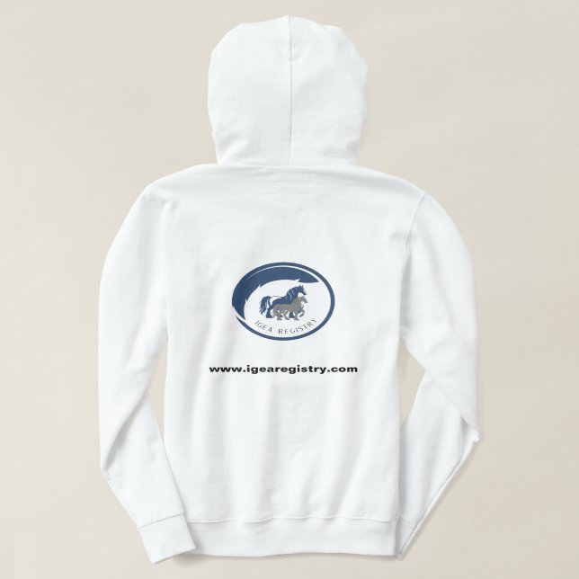Sudadera IGEA Basic Hoodie (Reverso del diseño)