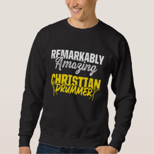 Sudadera Iglesia cristiana del tambor de veneración 25