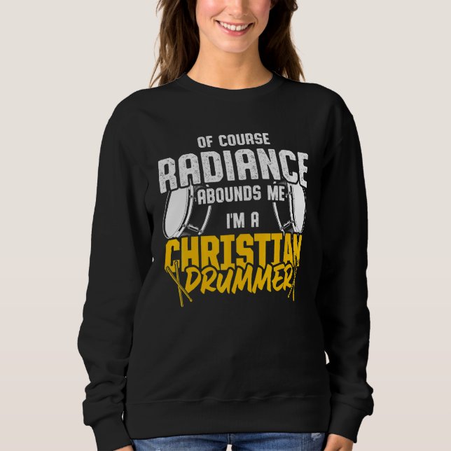 Sudadera Iglesia cristiana del tambor de veneración 27 (Anverso)