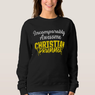 Sudadera Iglesia cristiana del tambor de veneración 28