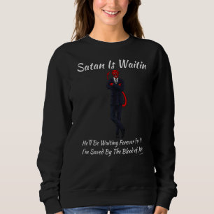 Sudadera Iglesia religiosa cristiana Satán Dios Satanás esp