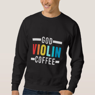Sudadera Iglesia violinista cristiana venera a violinista