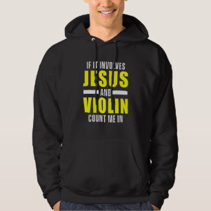 Sudadera Iglesia violinista cristiana venera a violinista 1