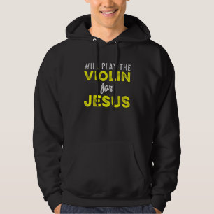 Sudadera Iglesia violinista cristiana venera a violinista 1