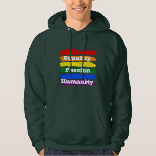 Sudadera Igualdad, apasionada, humanidad