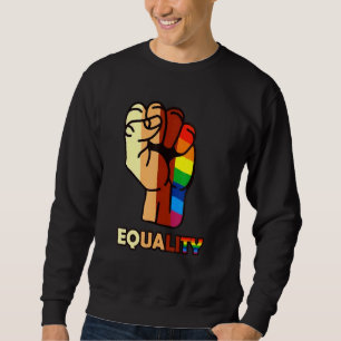 Sudadera Igualdad De Mano De Lgbt
