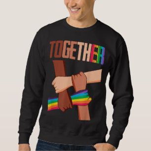 Sudadera Igualdad Justicia social Derechos humanos juntos l