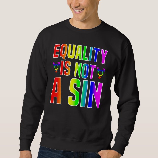 Sudadera Igualdad Lgbt (Anverso)