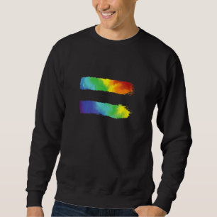 Sudadera Igualdad Lgbt Conciencia Del Orgullo Para Gays Y L
