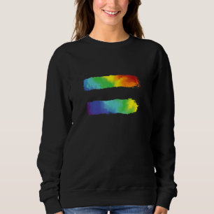 Sudadera Igualdad Lgbt Conciencia Del Orgullo Para Gays Y L