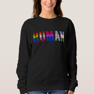Sudadera Igualdad LGBTQ Humana Gay Lesbiana Bisexual Queer