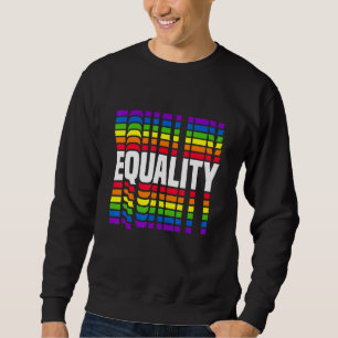 Sudadera Igualdad Orgullo gay Bisexual arcoiris Lgbtq
