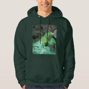 Sudadera Iguana verde