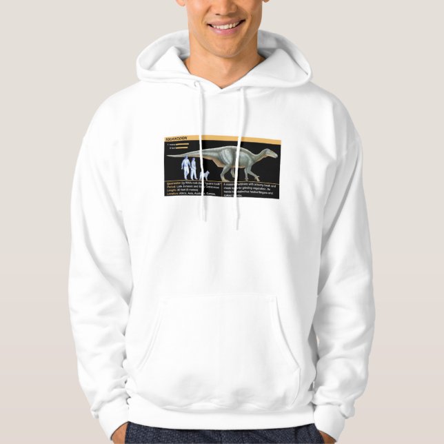 Sudadera Iguandon - Biología Jurásico  (Anverso)