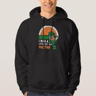 Sudadera Iirish Yo Era Un Poco Más Bonita Irlanda St Patr