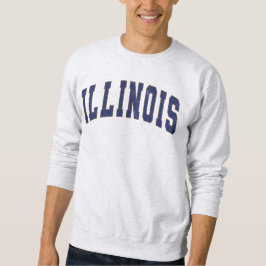 Sudadera Illinois State Vintage College Style