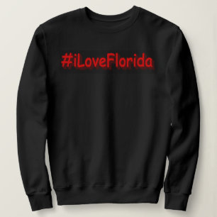 Sudadera "iLoveFlorida" Diseño bonito. ¡Hazte con una en Za