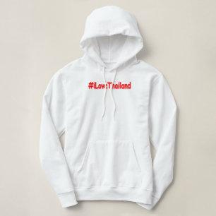 Sudadera "iLoveThailand" Diseño bonito. Comprar ahora