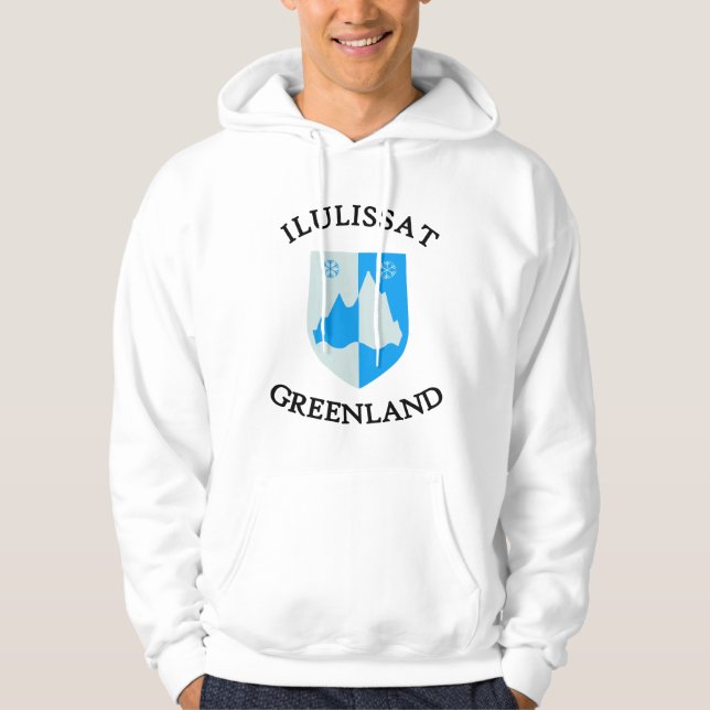 Sudadera Ilulissat escudo de armas (2) (Anverso)