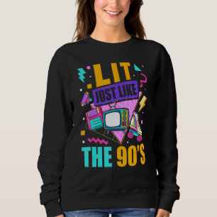 Sudadera Iluminado como los 90 Estética de los 90 Nostalg